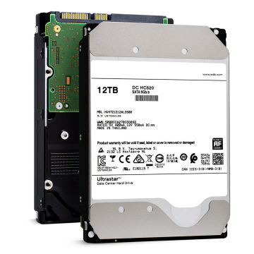 Titre: "12 To Ultrastar DC HC520 7,2k tr / min SATA 6 Go / s disque dur de disque dur avec tampon de 256 Mo pour une utilisation interne