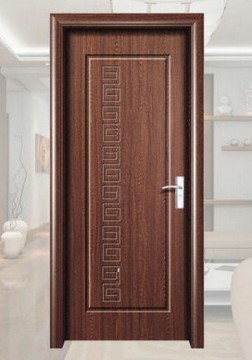 Wholesale Walnut Veneer Exterior Solid Wood Door