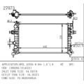 Radiator for OPEL ASTRA H 04- 1.6~1.8 OEM1300266