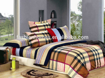 colorful strips cheap price modern home textile microfiber classic home textile