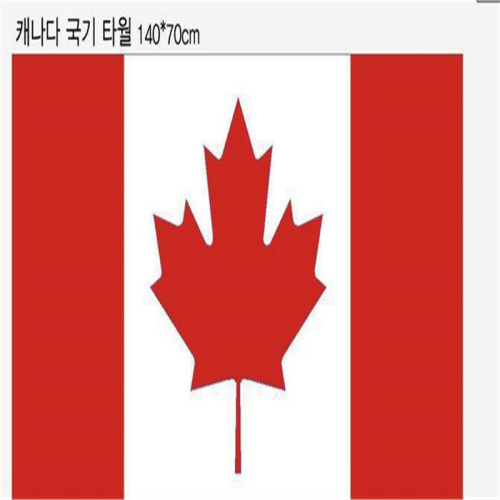 toalla de playa bandera canadiense nación