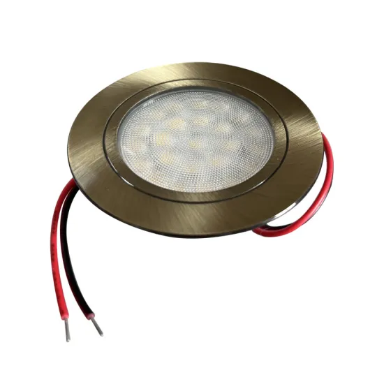 Antique Cabinet Puck LED Light 12V DC 2W Warm White