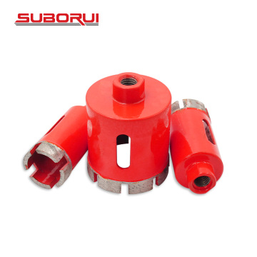 SUBORUI Dry Metric Concrete and Marble Cutting Diamond Core Bits and Hole Saws
