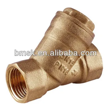 Y Type Filter Bronze Brass Check Valve(CE,ISO9001 Aproved)