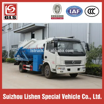 Dongfeng Small Mini Suction Sewage Truck Fecal
