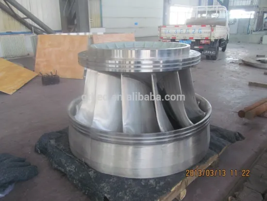 Water turbine generator francis wheel