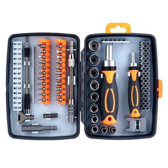 Professional 68-Piece Multi-Bit Screwdriver Set for Laptop, Phone, and DIY Repair