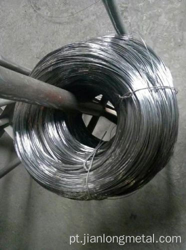 Fio de ligação de aço 0,65 mm-2mm de fio de aço revestido com PET