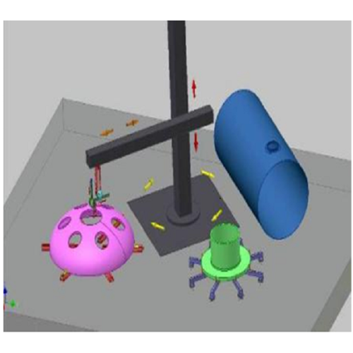 Máquina colgante de la máquina del taladro CNC de la silla de montar