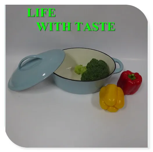 Non-stick Cast Iron Cookware With Double Knobs