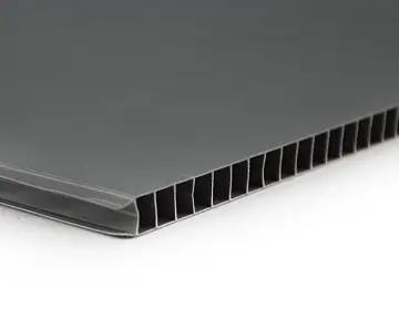 Anti-static hollow plate