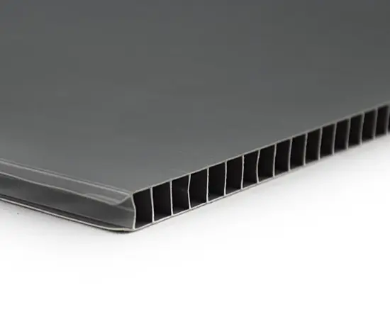 Anti-static hollow plate