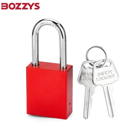 BOZZYS OEM Household Industrial Safety Aluminum Padlock with Master Key