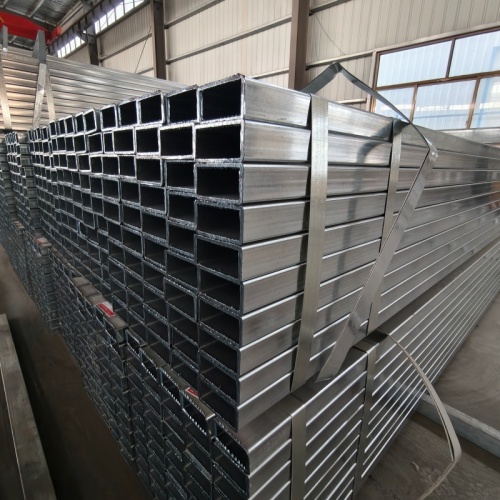 Verzinktes Vierkantrohr 37*77*1,8 mm