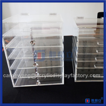2016 Hot Sale Factory Custom Modern acrylic nail polish drawer organizer
