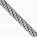 Corde métallique 7x19 AISI316 AISI316 en acier inoxydable