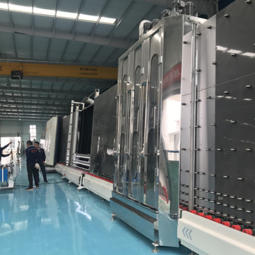 Air suspension transfer insulating glass production line