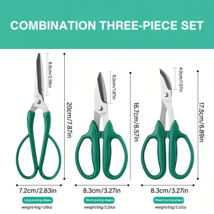 green garden pruning shears