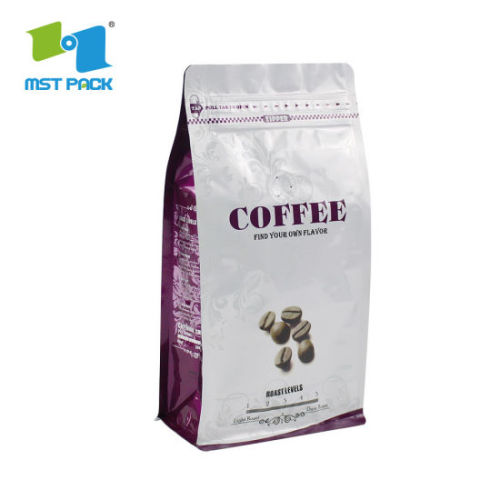 custom compostable 2lb tin tie coffee bags black