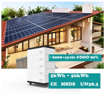 Large Capacity LiFePO4 Batteries for Home Solar Energy Storage Systems