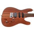Υψηλής ποιότητας συνδυασμένη ηλεκτρική κιθάρα Sapele Maple
