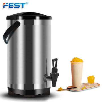 Milk Tea Dispenser with Heater and Insulated Barrels (8L-12L)