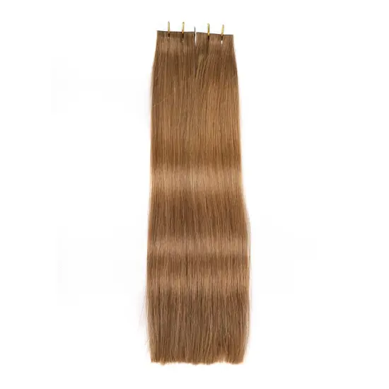 Double Drawn Burmese Virgin Tape Hair Vendors PayPal Accept, Human Hair Manufacturer 8# Pure Color Virgin Cuticle Aligned Weaves