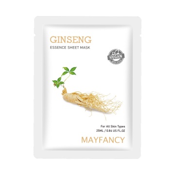 Melhor máscara de lençol de face ginseng natural para beleza