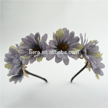 High-grade Bohemia Gerbera flower Headbands for bridesmaid in seadie wedding 365G03FI