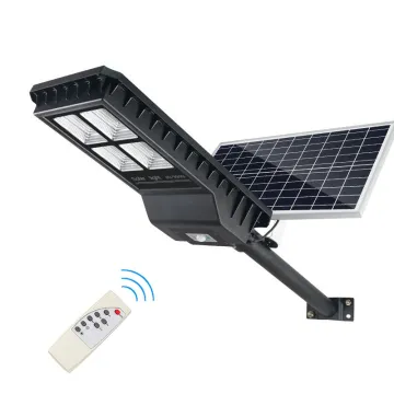 90W Solar Street Flood Light with High-Bright LED, IP65 Waterproof & Dual Sensor Technology for Garden and Yard Illumination