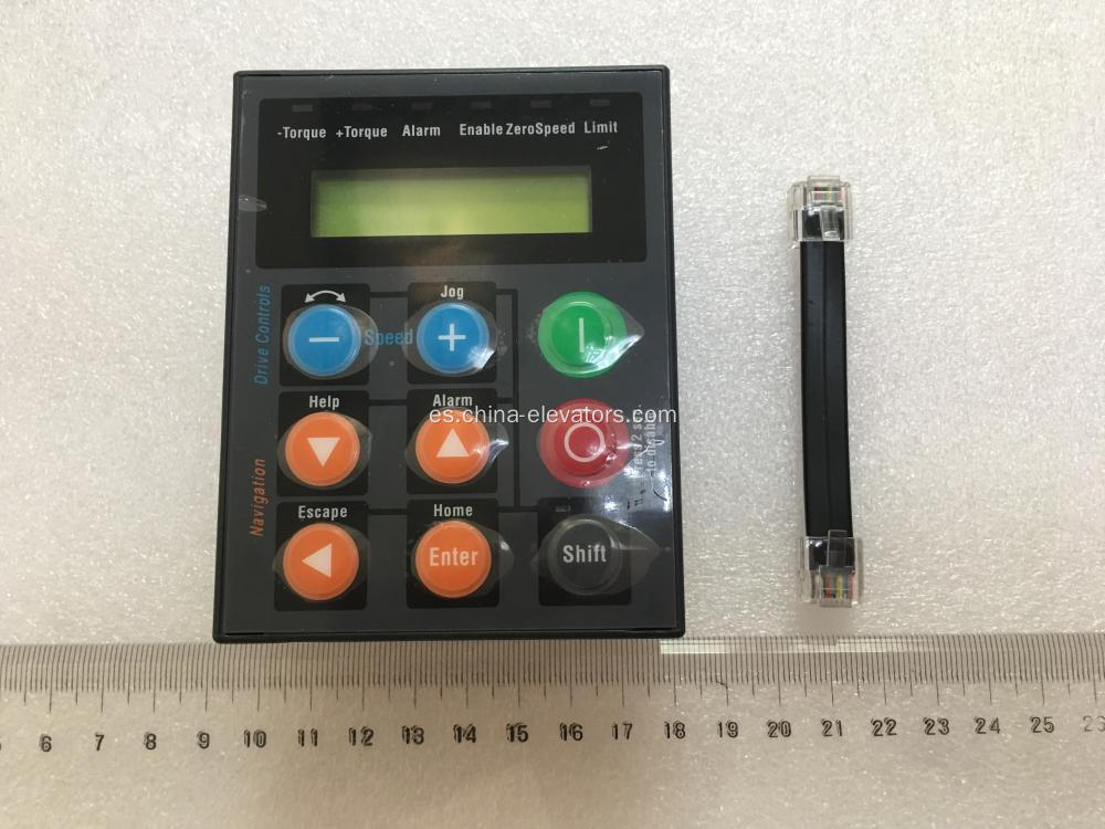 Operation Keypad KBS para Gefran Siei Drive Avy Avgl