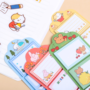 Ownday Cartoon Animal Memo Pads - 101985 Groothandel promotie