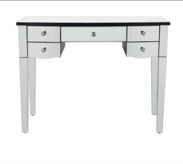 Ladies dressing table made of glass