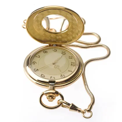 Vintage Pocket Watch Half Hunter Gents Watch