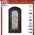 Full Lite Painted Iron Prehung Front Door