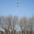 Face 35m Pole de communication avec des antennes