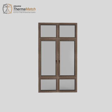 Energy Efficient Aluminum Wood Casement Window