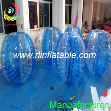 High quality 0.8mm PVC/TPU bumper ball, bubble suit, inflatable soccer bubble