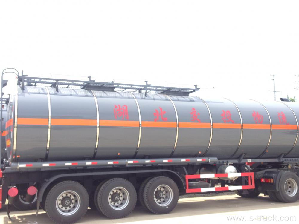 Heating Liquid Asphalt Tank Semi Trailer Insulation Tank