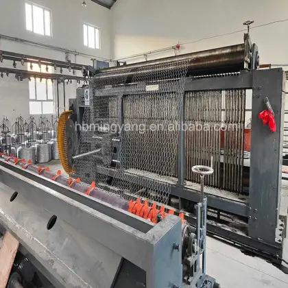 Hot Selling Galvanized Stone Box Wire Mesh Making Machines - Gabion Mesh Machine