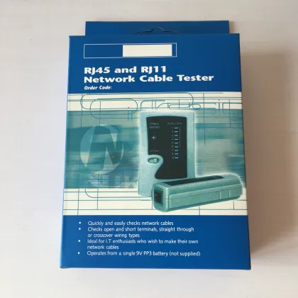 NS-468 RJ45 and RJ11 Network Cable Tester