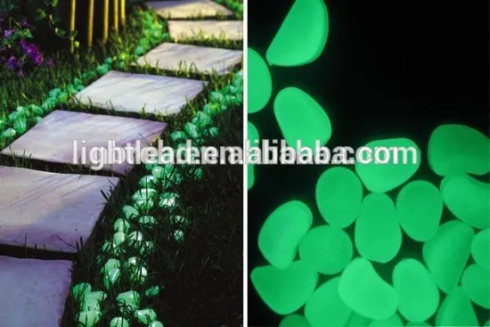 soecialized in photoluminescent artificial pebble lightleader brand