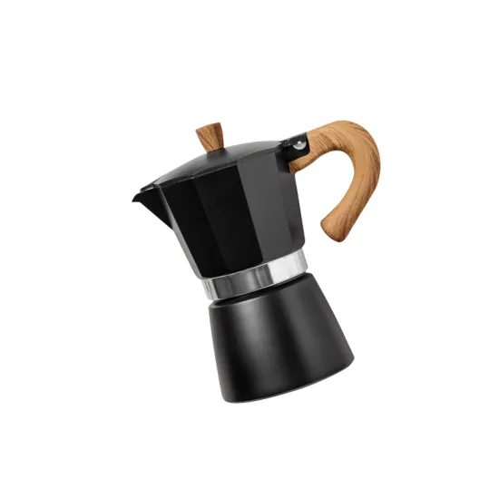 Factory Price Italian Style Aluminum 3-6 Cups Moka Pot Coffee Maker for Hotels