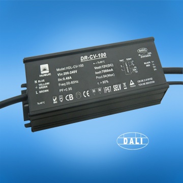 dali dimmable waterproof power supply 100w