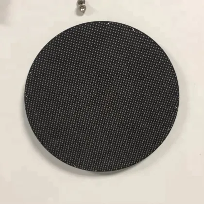 Donut Circle Indoor Logo Using Led Diaplsy Screen