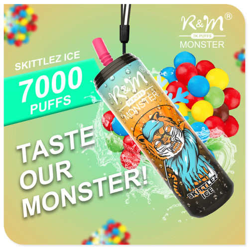 AE Bar R &amp; M Monster 7000Puffs Disposable Vape