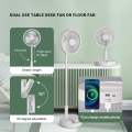 Retractable Foldable Solar Fan for Camping