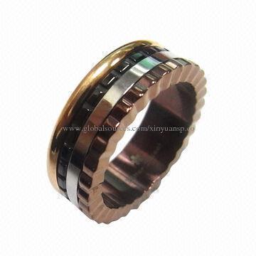Colorful, Stainless Steel, Ring