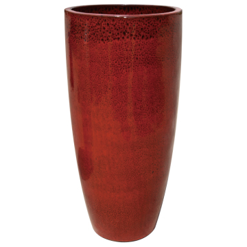 Manufactory Direct Ceramic Sitting Planter Pot Flower Tall Round Outdoor Pot