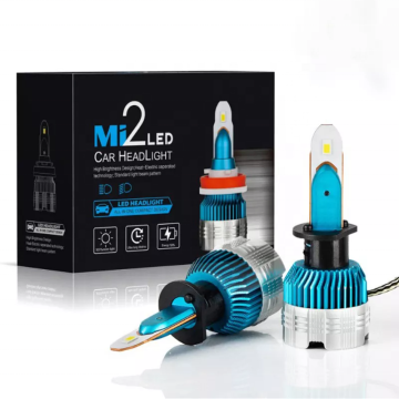 Mi2 Factory Supply Mini Car LED Headlights Bulb Auto Lamp High Power Automotive Lighting